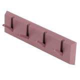 Wall Row Hook Punch Free Coat Key Holder Door Hat Hanger for Bathroom Wall Door Decor(Dark Salmon )