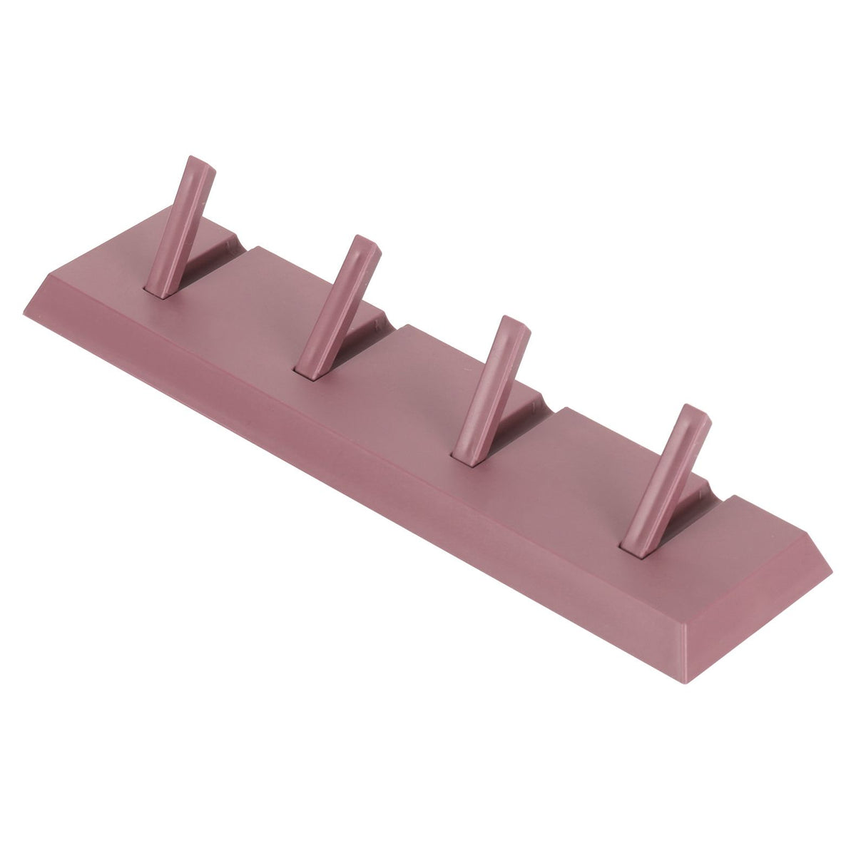 Wall Row Hook Punch Free Coat Key Holder Door Hat Hanger for Bathroom Wall Door Decor(Dark Salmon )
