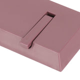Wall Row Hook Punch Free Coat Key Holder Door Hat Hanger for Bathroom Wall Door Decor(Dark Salmon )
