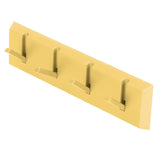 Wall Row Hook Punch Free Coat Key Holder Door Hat Hanger for Bathroom Wall Door Decor(Yellow ) - 45-Degree Angle