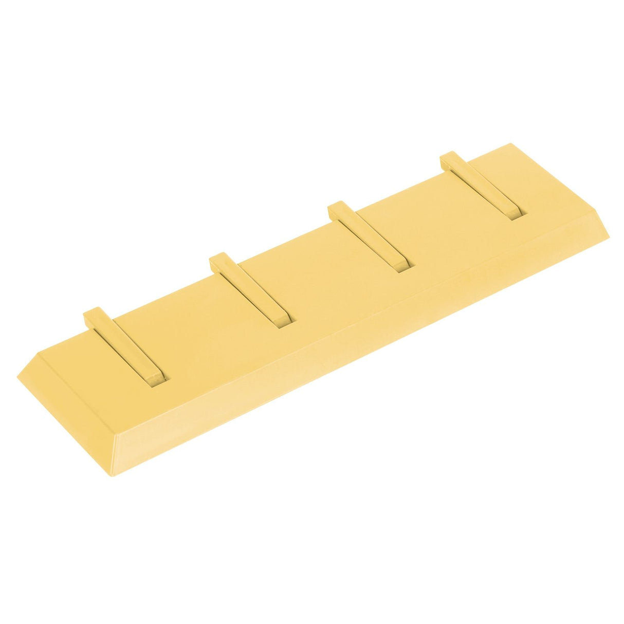 Wall Row Hook Punch Free Coat Key Holder Door Hat Hanger for Bathroom Wall Door Decor(Yellow )