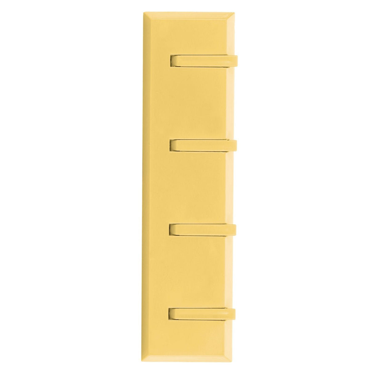 Wall Row Hook Punch Free Coat Key Holder Door Hat Hanger for Bathroom Wall Door Decor(Yellow )
