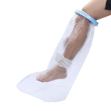 Waterproof Wound Cover Widen Reusable Shower Bathing Cast Protector Sleeve Bag for Full Leg - Extra Image