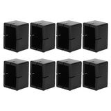 8PCS Silicone Chair Leg Caps Non Slip Table Foot Cover Floor Protector Furniture Leg Pads - 45-Degree Angle