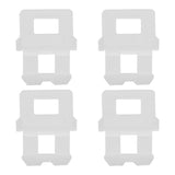 100PCS Tile Leveling System Clips FG4 Type Tiles Leveler Spacers Floor Construction Tool