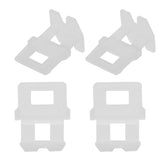 100PCS Tile Leveling System Clips FG4 Type Tiles Leveler Spacers Floor Construction Tool - Low Angle