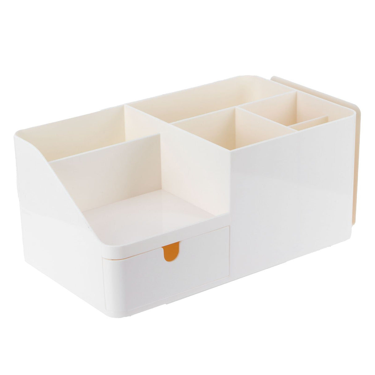 Drawer Type Desk Storage Box Book Stand Stationery Remote Control Holder for Home Desktop