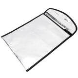 Fireproof Explosionproof Document Bag Portable Safe Bag Envelope Pouch for Home Use - Top-Down View