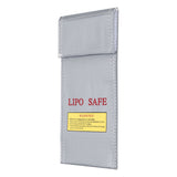 Lithium Ion Battery Safe Bag Fireproof Explosion Proof Storage Bag Protector 10x20cm - Extra Image