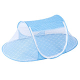 Folding Crib Netting Baby Bedding Portable Baby Mosquito Net for Children Summer Supplies - Rear View