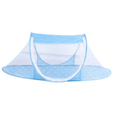 Folding Crib Netting Baby Bedding Portable Baby Mosquito Net for Children Summer Supplies - Low Angle