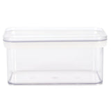 Butter Sealed Cutting Box Set Transparent Large Capacity Storage Box for Kitchen900ML - Top-Down View