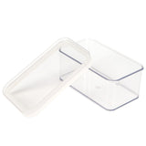 Butter Sealed Cutting Box Set Transparent Large Capacity Storage Box for Kitchen900ML - Low Angle