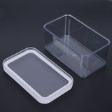 Butter Sealed Cutting Box Set Transparent Large Capacity Storage Box for Kitchen900ML