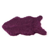 Faux Sheepskin Fur Rug Soft Carpet Area Rug for Bedroom Sofa Floor Living Room DecorPurple