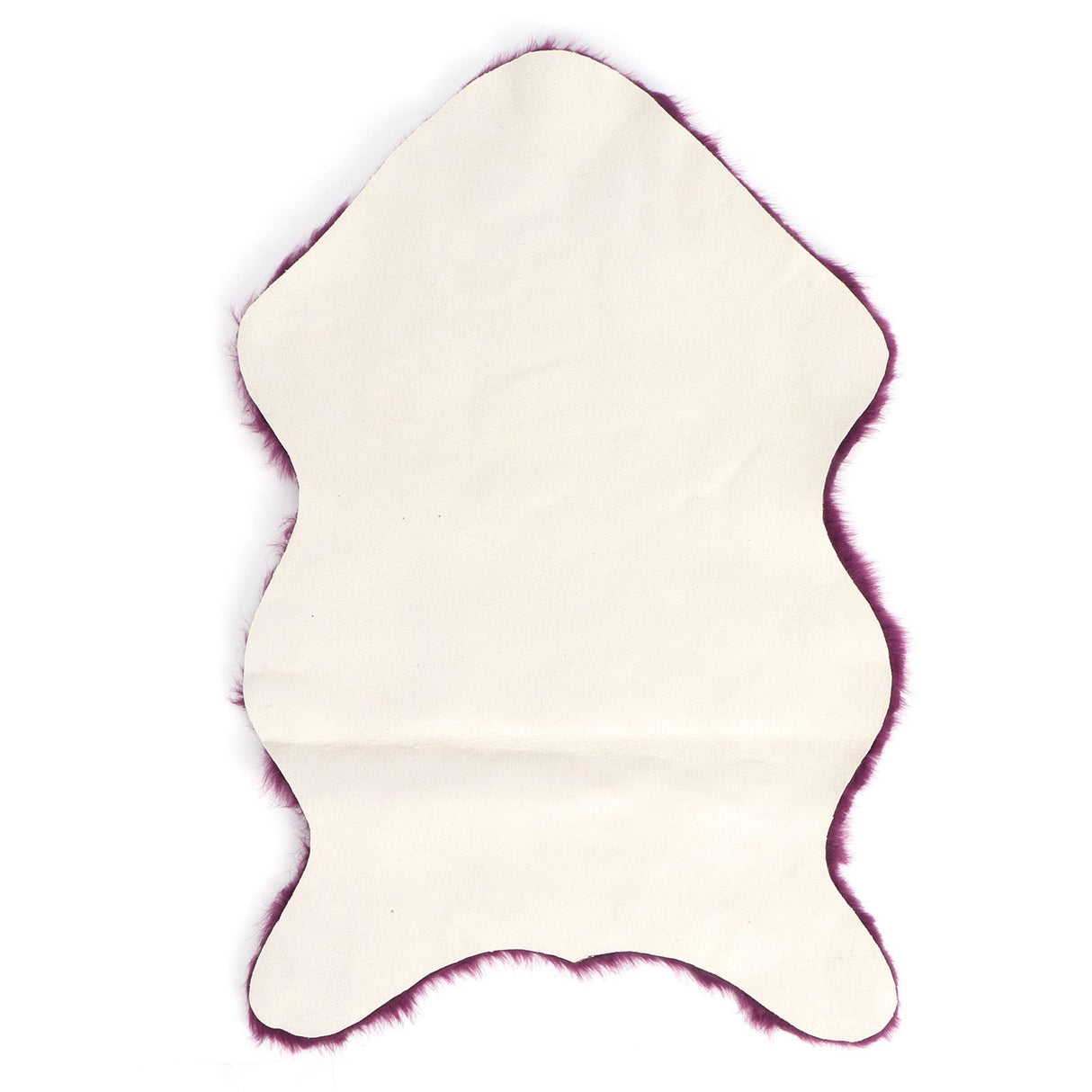 Faux Sheepskin Fur Rug Soft Carpet Area Rug for Bedroom Sofa Floor Living Room DecorPurple