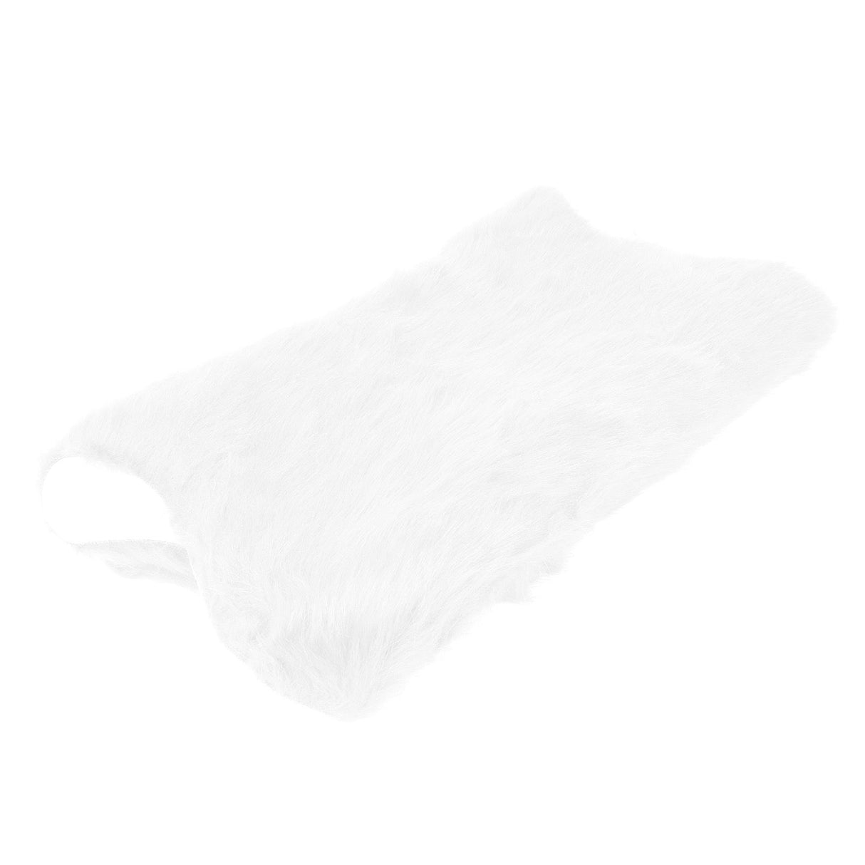 Faux Sheepskin Fur Rug Soft Carpet Area Rug for Bedroom Sofa Floor Living Room DecorWhite
