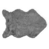 Faux Sheepskin Fur Rug Soft Carpet Area Rug for Bedroom Sofa Floor Living Room DecorGray