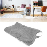 Faux Sheepskin Fur Rug Soft Carpet Area Rug for Bedroom Sofa Floor Living Room DecorGray