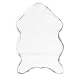 Faux Sheepskin Fur Rug Soft Carpet Area Rug for Bedroom Sofa Floor Living Room DecorGray
