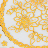 2PCS 20x20cm Table Mats Gold Placemats Coffee Cup Mat Coaster for Wedding Party SuppliesType 02