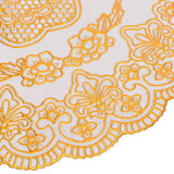 2PCS 30cmx30cm Table Mats Gold Dining Table Placemats for Wedding Party SuppliesStyle 01 - Extra Image