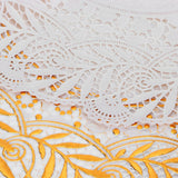 2PCS 30cmx30cm Table Mats Gold Dining Table Placemats for Wedding Party SuppliesStyle 02 - Extra Image