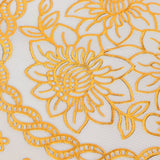 2PCS 30cmx30cm Table Mats Gold Dining Table Placemats for Wedding Party SuppliesStyle 03 - Extra Image