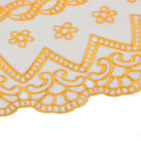 2PCS 30cmx30cm Table Mats Gold Dining Table Placemats for Wedding Party SuppliesStyle 03