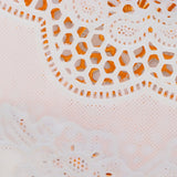 2PCS 38x38cm Table Mats PVC Gold Placemats Cup Mat Coaster for Wedding Party SuppliesRound 01