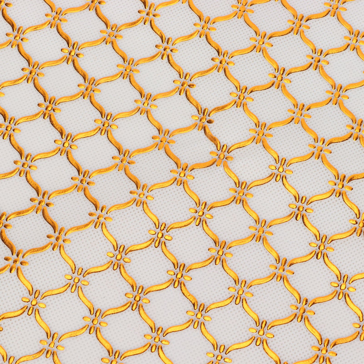 2PCS 38x38cm Table Mats PVC Gold Placemats Cup Mat Coaster for Wedding Party SuppliesRound 03