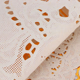 2PCS 30cmx45cm PVC Table Mat Gold Placemats Cup Coaster Pad Kitchen Wedding DecorationStyle 3