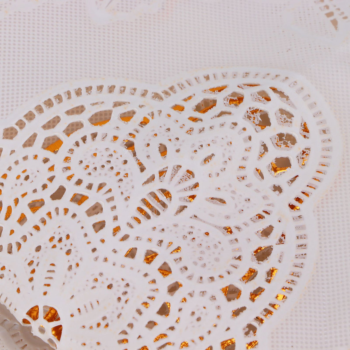 2PCS 30cmx45cm PVC Table Mat Gold Placemats Cup Coaster Pad Kitchen Wedding DecorationStyle 4