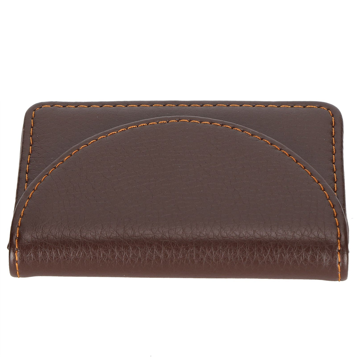 Business Name Card Case PU Leather Holder Organizer Gifts for Traveling BusinessCoffee 033#