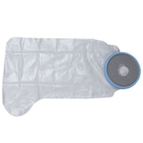 Wound Cover Protector Waterproof Reusable Shower Leg Cast Sleeve Bag for Half LegAdult - Side View