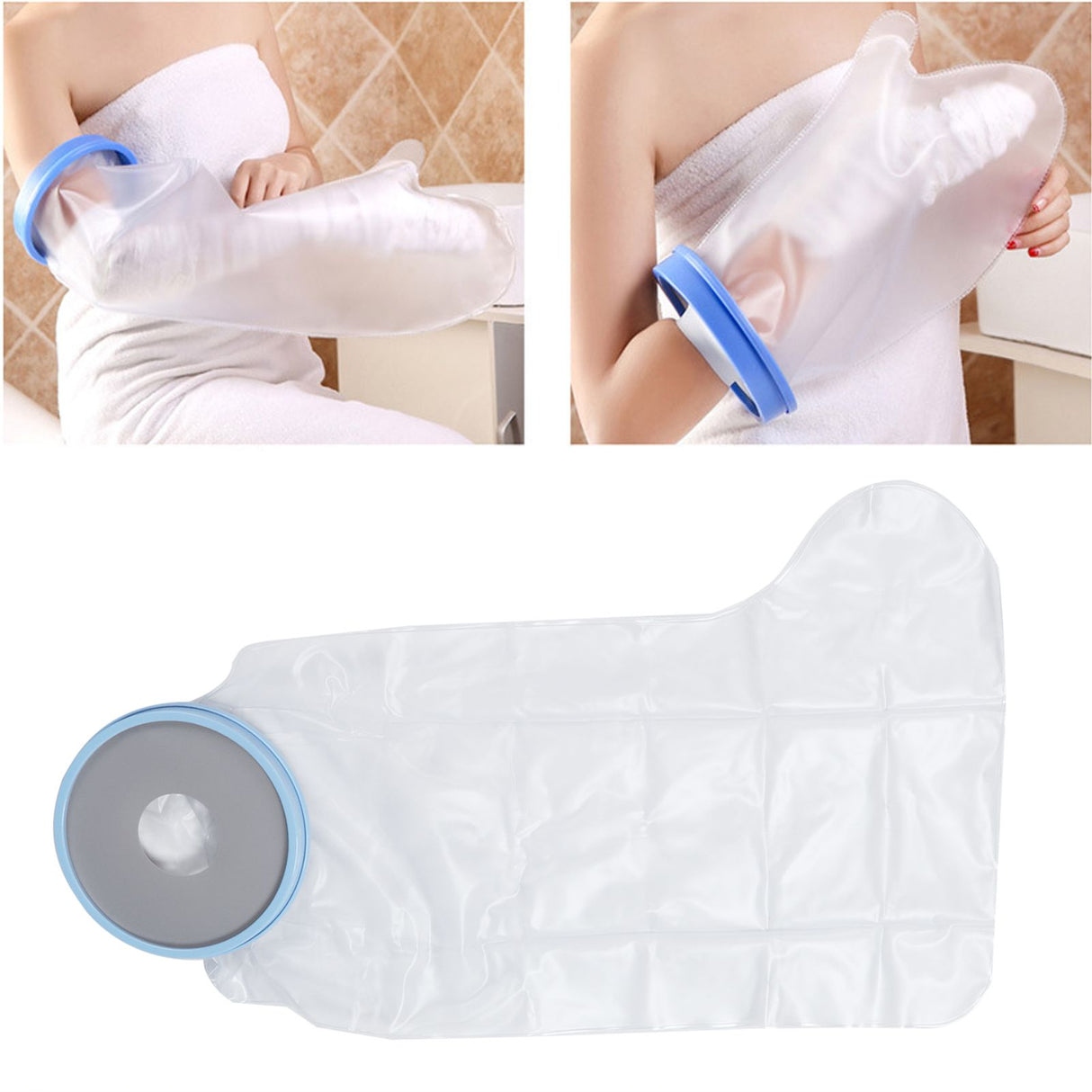 Wound Cover Protector Waterproof Reusable Shower Leg Cast Sleeve Bag for Half LegAdult