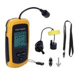Portable Sonar Fish Finder HandHeld Depth Finder Alarm Sensor Detector Fishing Accessory
