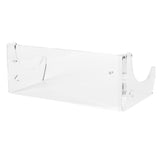 2Pcs Wall Shelf Skateboard Hanger Display Storage Rack Snowboard Organizer SuppliesTransparent