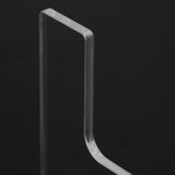 2Pcs Acrylic Display Rack Transparent Toys Dolls Jewelry Stand Shelf for Bedroom