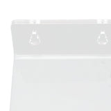 3PCS Clear Acrylic Display Rack Wall Mounted Floating Shelf for Home Toys Potted Plant Doll - Extra Image