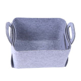 Blanket Storage Bag Portable Cloth Storage Box Sundries Box Organizer for Home Use - Top-Down View