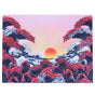 Multi‑Purpose Wall Tapestry Beach Towel Soft Blanket Door Curtain Home Background Decor200x150cm