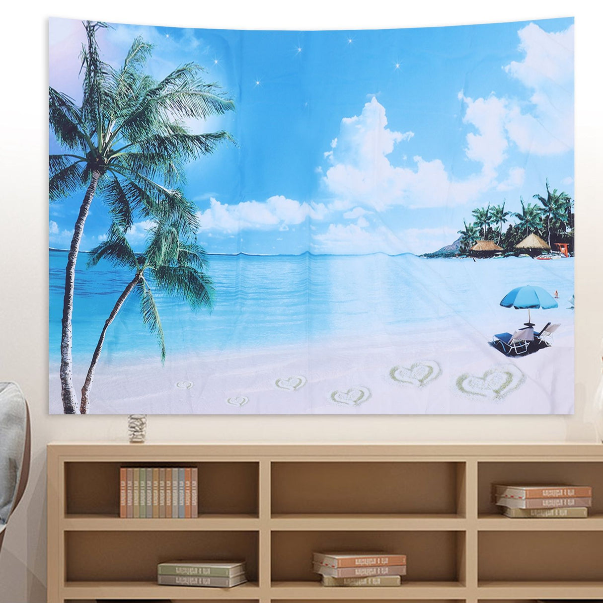 Wall Tapestry Hanging Blanket Carpet Living Room Bedroom Background Art Decoration200x150cm
