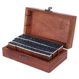 70Pcs/Set Stamps Kit Vintage Wood Alphabet Letter Number Stampers for DIY Scrapbook
