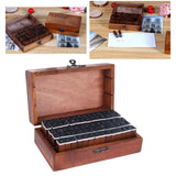 70Pcs/Set Stamps Kit Vintage Wood Alphabet Letter Number Stampers for DIY Scrapbook - Extra Image