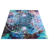 Polyester Tapestry Abstract Geometry Pattern Wall Hanging Blanket Art Home Decoration230x180cm