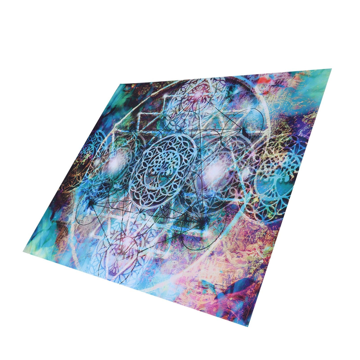 Polyester Tapestry Abstract Geometry Pattern Wall Hanging Blanket Art Home Decoration230x180cm