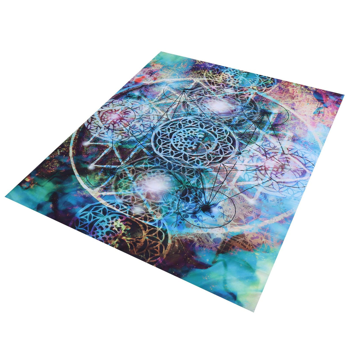 Polyester Tapestry Abstract Geometry Pattern Wall Hanging Blanket Art Home Decoration200x150cm