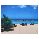 Wall Tapestry Beach Scenery Background Art Decoration for Home Living Room Bedroom200x150cm