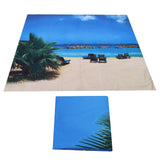 Wall Tapestry Beach Scenery Background Art Decoration for Home Living Room Bedroom200x150cm